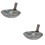 2Pcs Iron Sifting Grey Metal Scoops for Efficient Muck Removal 8