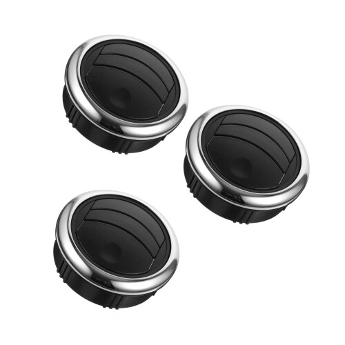 3 Pack Car Instrument Air Vent Panel Conditioning Ventilation Grille 1