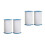 4Pcs White Sewing Thread for Clothes Pants Quilting and Craft Use 7