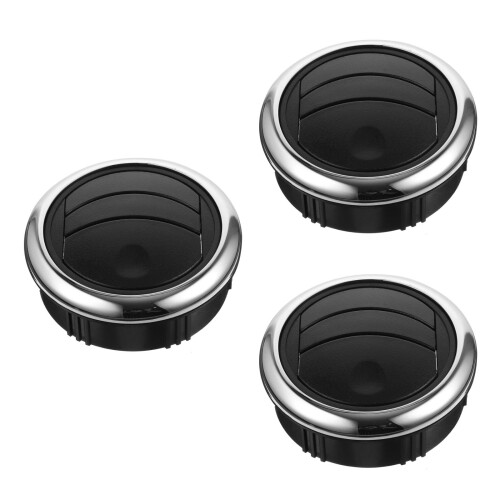 3 Pack Car Instrument Air Vent Panel Conditioning Ventilation Grille 2