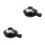 2Pcs Practical Ceramic Stew Pot Black Heat-Resistant Cooking Tool 5