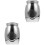 2 Pcs Urn Mini Urns For Ashes Animals Dad Gift Casket Silver 3