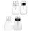 8 Pcs Empty Nail Polish Remover Pump Bottles For Manicure 1