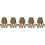 40 Pcs Copper Cattle Bells For Livestock Collar Ornaments 9