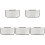 5Pcs Transparent Rainproof Handbag Cover Durable Eva Tote Protector 4