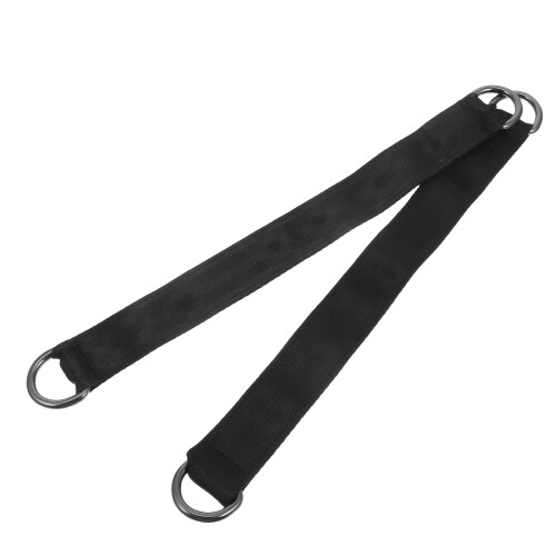 4Pcs Easy Install Black Nylon Swing Straps Tree Hanging Kit 1