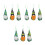 9 Pcs St Patrick's Hanging Doll Gnome For St Patrick's Day 7