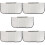 5Pcs Transparent Rainproof Handbag Cover Durable Eva Tote Protector 10