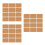 60 Pcs Retro Winding Storage Pouches Kraft Envelopes File Holders 11