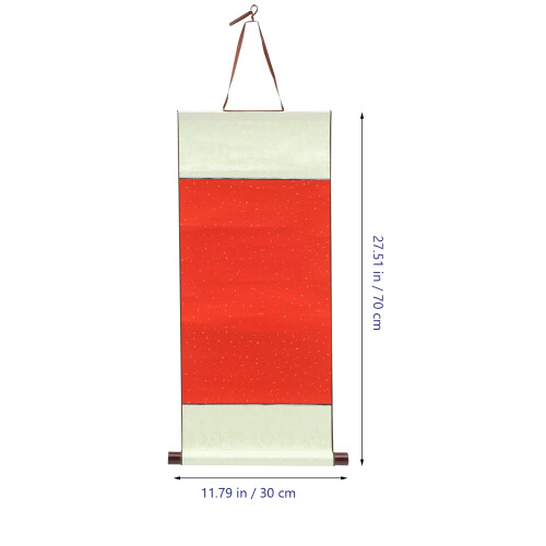 Multi-Function Blank Scroll for Chinese Painting and Calligraphy 1