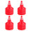 120 Pcs Mini Traffic Cones For Miniature Scene Accessories 3