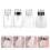 8 Pcs Empty Nail Polish Remover Pump Bottles For Manicure 10