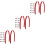 6 Sets Rivet Strap Portable Handbag Pu 5
