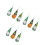 9 Pcs St Patrick's Hanging Doll Gnome For St Patrick's Day 6
