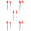 10 Pcs Finger Gesture Rod Pointer For Parties And Weddings 10