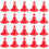 120 Pcs Mini Traffic Cones For Miniature Scene Accessories 2