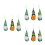 9 Pcs St Patrick's Hanging Doll Gnome For St Patrick's Day 4
