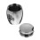 2 Pcs Urn Mini Urns For Ashes Animals Dad Gift Casket Silver 11