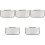 5Pcs Transparent Rainproof Handbag Cover Durable Eva Tote Protector 5