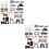 2 Sets Miniature Pirate Figurines Kit For Kids Sand Table Layout 8