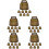 40 Pcs Copper Cattle Bells For Livestock Collar Ornaments 6