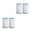 4Pcs White Sewing Thread for Clothes Pants Quilting and Craft Use 8