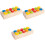 3Set Shape Sorter Educativi in Legno Per Bambini E 5