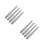 8Pcs Stainless Steel Cake Icing Spreaders Silver Baking Tools 10