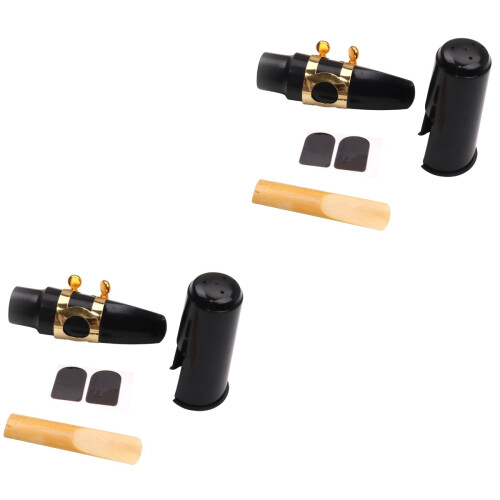 2Ensembles Compléments Alto Sax Saxophone Avec Protection Et Patchs 2