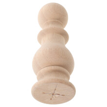 5Pz in Legno Grezzo Per E Ringhiera Beige, Decorativi