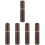 5pcs Needle Loader Ebony Household Wooden 7