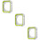 3pcs Protective Case For Frame Case For The Se Watch 9