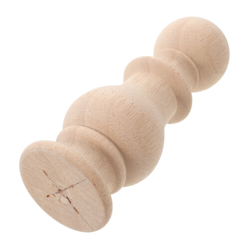 5Pz in Legno Grezzo Per E Ringhiera Beige, Decorativi 2