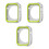 3pcs Protective Case For Frame Case For The Se Watch 3
