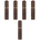 5pcs Needle Loader Ebony Household Wooden 6