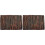 2 Pcs Fish Tank Background Board Emulated Oak Bark 3D Decorative 2