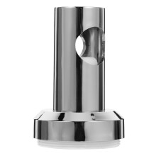 2Pz Staffa Doccia ABS Argento, Muro Per Soffione