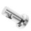 2Pz Staffa Doccia ABS Argento, Muro Per Soffione 2