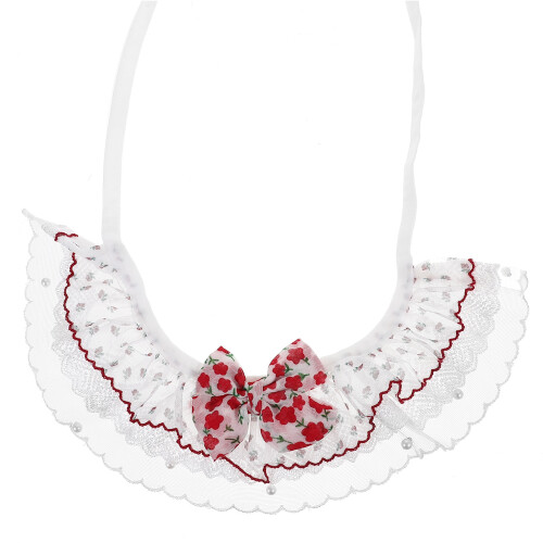 Collier Chat En Polyester Avec En Dentelle 2