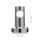 2Pz Staffa Doccia ABS Argento, Muro Per Soffione 10