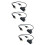 4 Pcs Hdd Data Cable Abs Notebook Driver 8