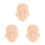 3Pz Manichino Per Trucco Per Progetti Doll 10