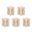 20 Stuks Onafgewerkte Peg Diy Craft Decor 4