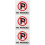 3Pz No Parking in Acrilico Per Magazzini E Negozi 10