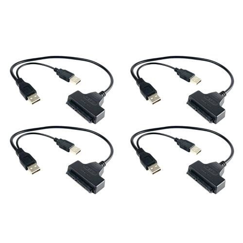4 Pcs Hdd Data Cable Abs Notebook Driver 2