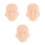 3Pz Manichino Per Trucco Per Progetti Doll 4