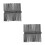 200Pcs Black Iron Calendar Binder Hanging Hooks for Wall & Table Use 6