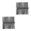 200Pcs Black Iron Calendar Binder Hanging Hooks for Wall & Table Use 4