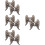 8Paia Toppe Decorative Da Cucire Per Jeans E 8
