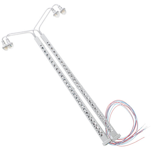 10Stk Mini Silber Licht Modell Sand Ornament